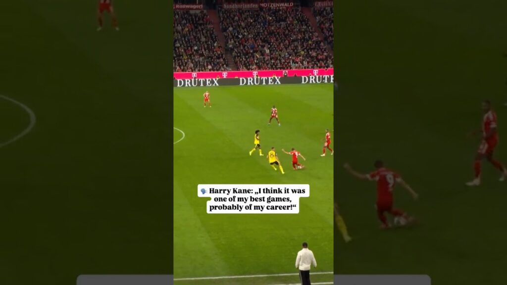 Harry Kane's performance vs. BVB 🤯