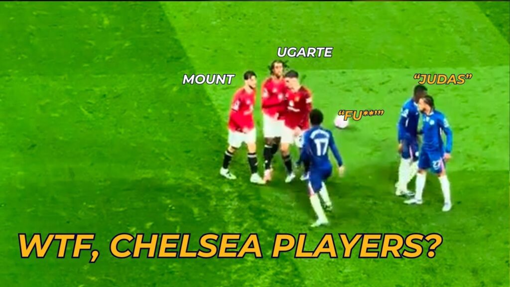 Did Ugarte do this to protect Mason Mount?