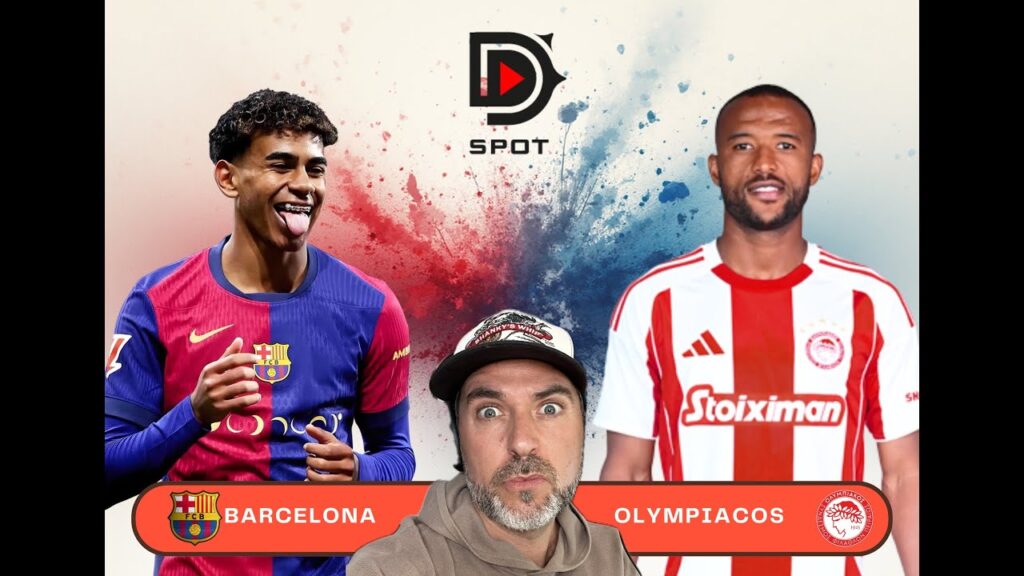 FC Barcelona 6-1 Olympiacos Live | Barça get Back to Convincing Football (against 10 men thx to ref)