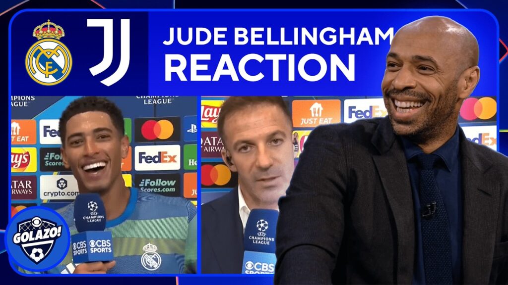 Bellingham REACTS To Scoring Winning Goal & Jokes With Micah! 🤣 | UCL Today