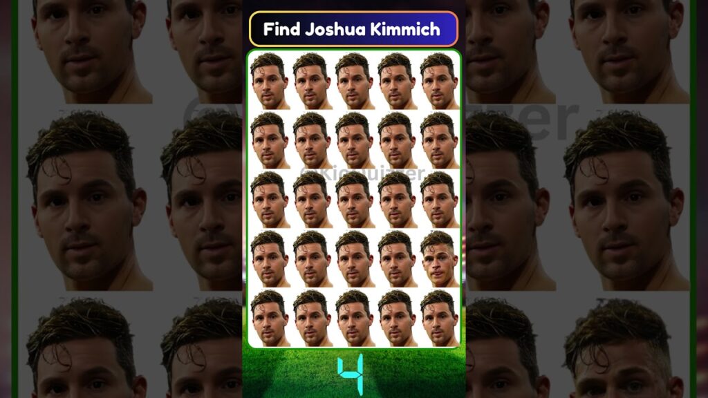 Find Cristiano Ronaldo , Joshua Kimmich  & Luka Modrić ? #quiz #sports #fottboll #ronaldo #cr7