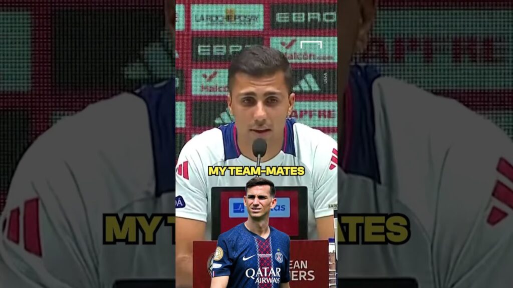 Current Ballon d’Or holder Rodri gives his take on who should win the award 🤩 Current Ballon d'Or holder Rodri gives his take on who should win the award 🤩