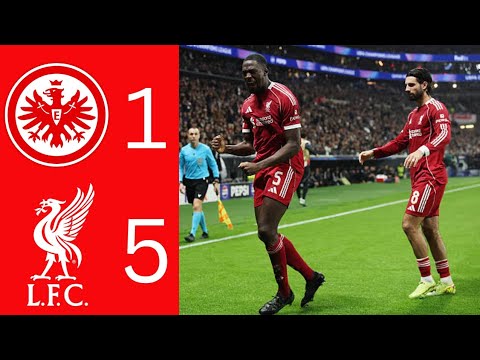 FRANKFURT VS LIVERPOOL |HIGHLIGHTS| MATCH SUMMARY LIVERPOOL BACK TO WINNING WAYS