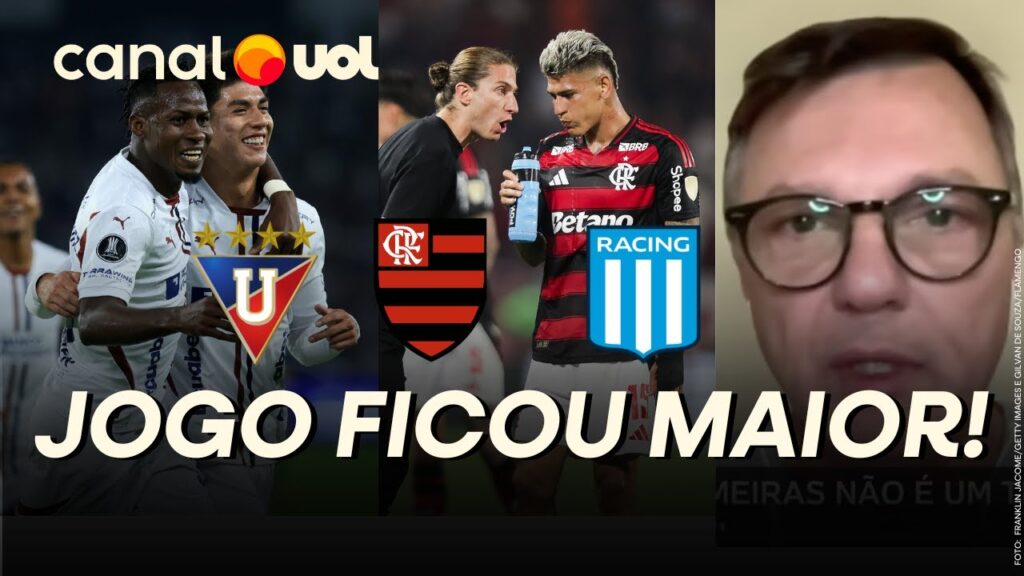 JOGO COM RACING FICOU MAIOR PARA O FLAMENGO! MAURO CEZAR DIZ QUE DERROTA DO PALMEIRAS MUDA O CENÁRIO