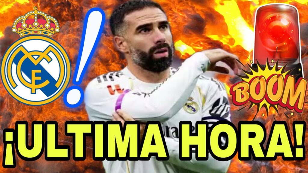 ¡NOTICION INESPERADO! ¡NADIE SE LO ESPERABA DE DANI CARVAJAL! | NOTICIAS DEL REAL MADRID HOY