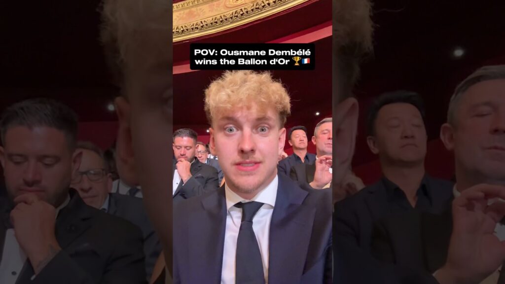 When Ousmane Dembélé Won The Ballon d‘Or 🇫🇷🏆
