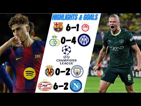 Champions League - Tuesday Games | Highlights & Goals