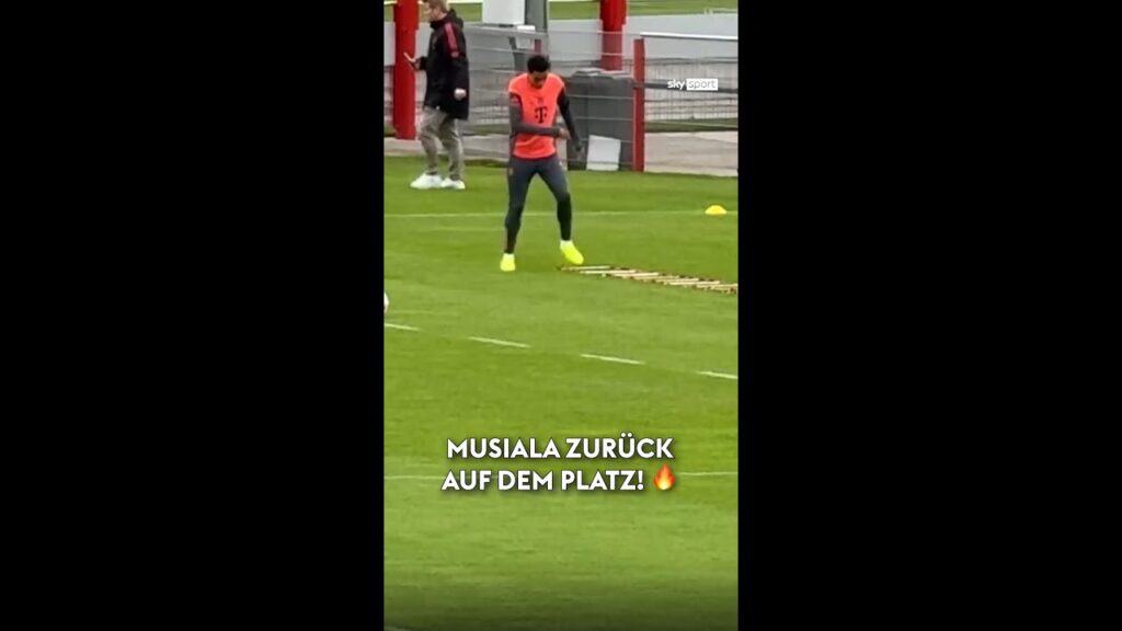 Musiala zurück auf dem Platz - Gute Nachrichten für den FCB! 📸