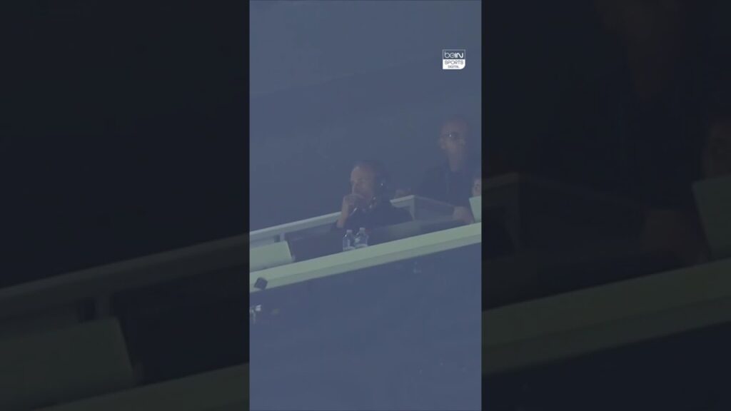 Luis Enrique was once again seen coaching PSG from the stands in Ligue 1 👀