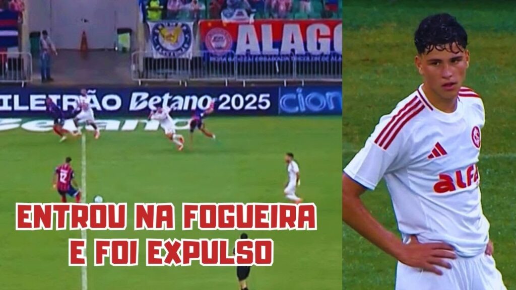 AOS 17 ANOS ALISSON ESTREIA PELO PROFISSIONAL DO INTERNACIONAL