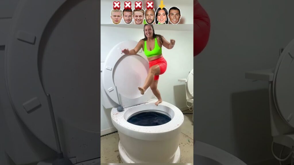 Haaland VS Beckham VS De Jong VS Neymar VS Georgina VS Ronaldo Jumps 🚀🤸