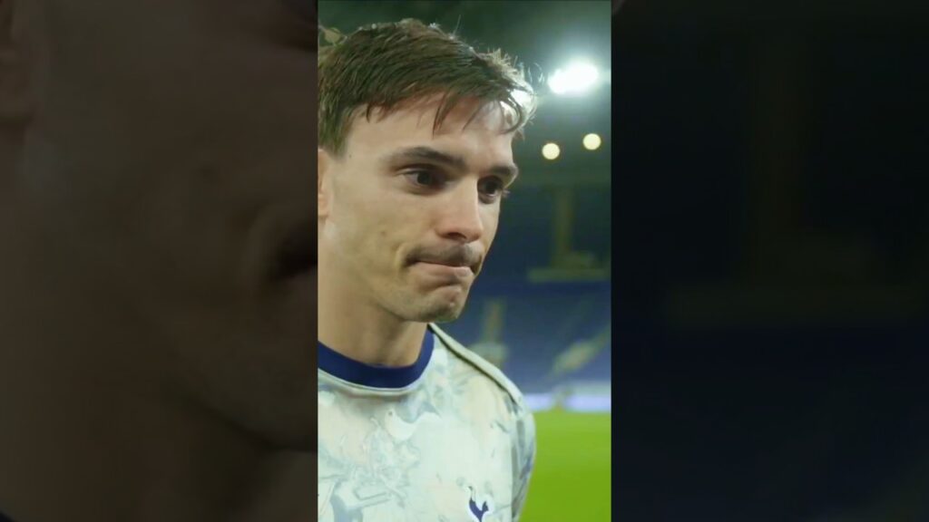 "WE DESERVED THE WIN AND WE NEEDED IT!" POST-MATCH INTERVIEW: João Palhinha: Everton 0-3 Tottenham