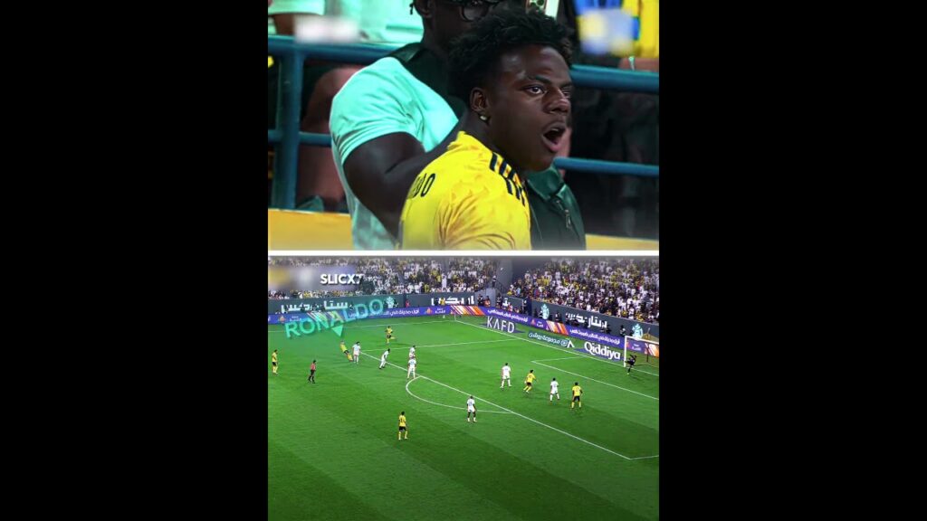 Speed Reacting to Ronaldo's Goal 🤯🥶