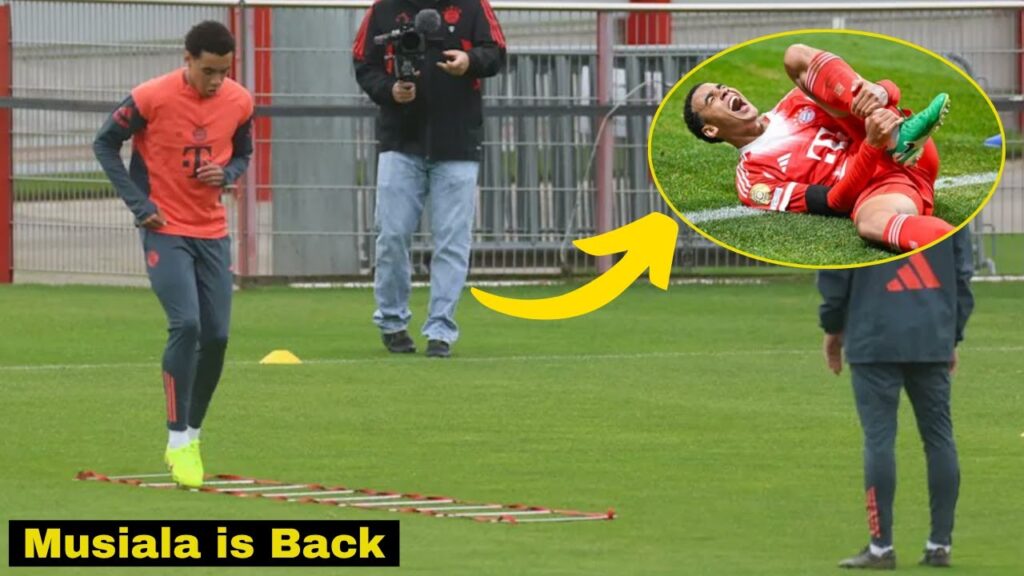 Jamal Musiala Back To Training