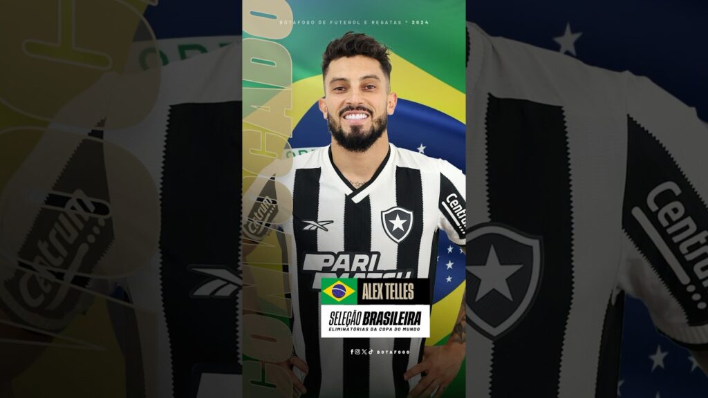 ALEX TELLES É SELEÇÃO! 🇧🇷🌟 #Brasil #Botafogo