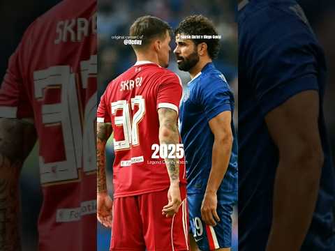 Diego Costa vs Martin Skrtel FIGHT!🥊 2015 VS 2025 #shorts