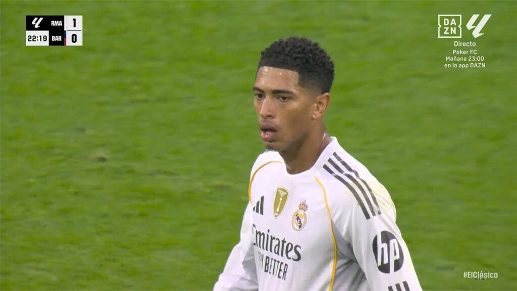 Jude Bellingham vs FC Barcelona | GOAL & ASSIST | 25-26