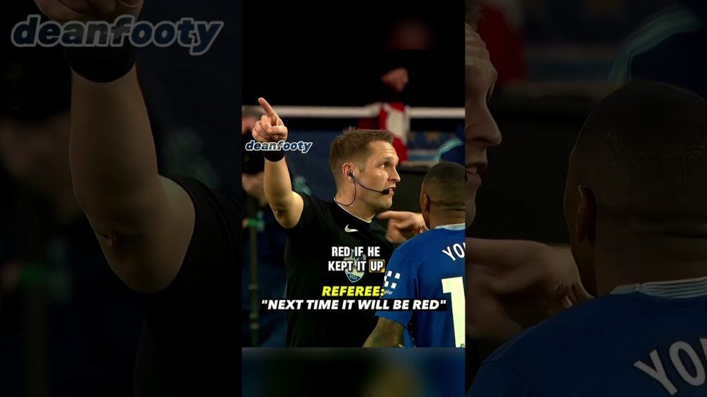 Ref Warns Pickford: “Do It Again and You’re Off! #football #soccer #shorts #futbol