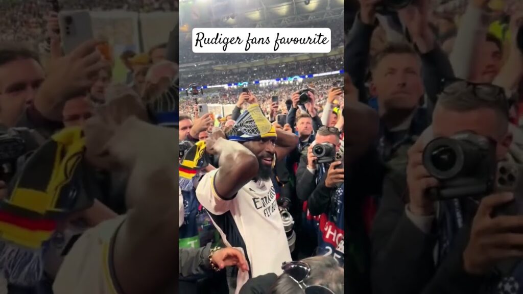 🥶 Antonio Rüdiger 🥶 #UCL | Real Madrid C.F #dj #music #football #song #soccer #love #newmusic #rap