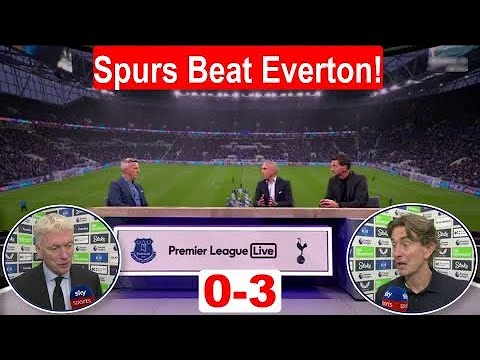 Everton vs Tottenham 0-3 Post Match Analysis | Thomas Frank & David Moyes Post Match Interview