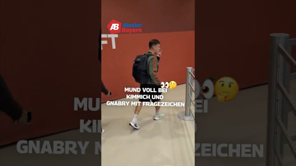 „Mit vollem Mund spricht man nicht“ #absolutbayern #fcbayern #kimmich #gnabry #fcb
