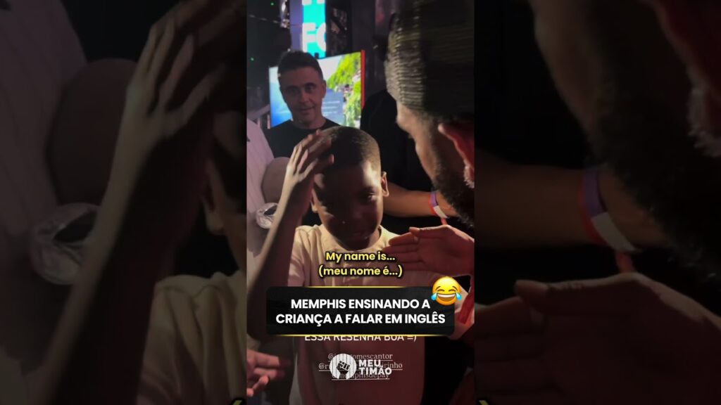 MEMPHIS DEPAY VIROU PROFESSOR DE INGLÊS 😂