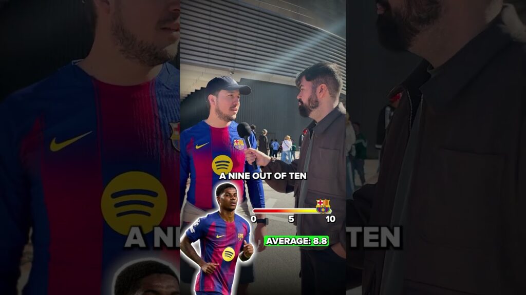 Barça fans rate Marcus Rashford's start to the season 🔥