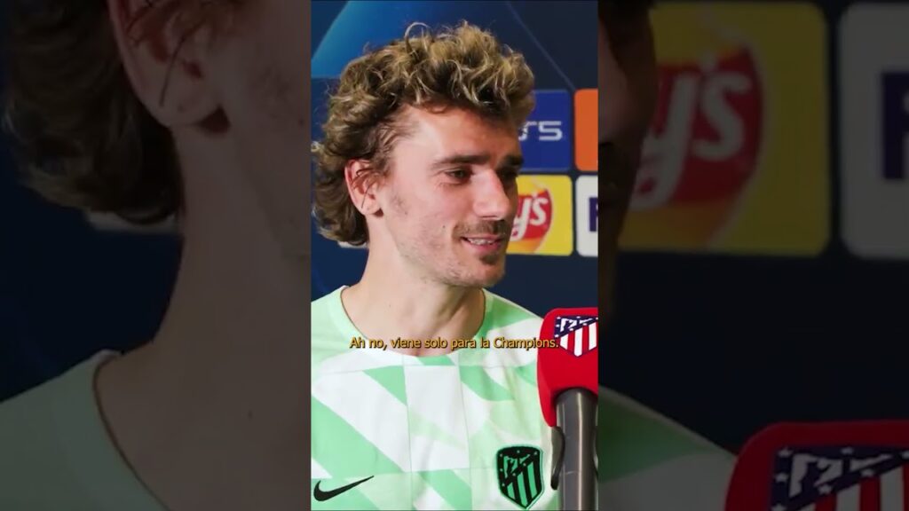 Entrevista de Griezmann y De Paul en Champions 🤣