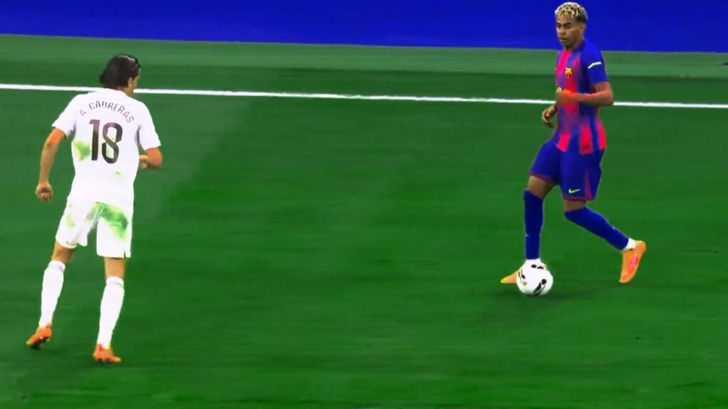 Lamine Yamal vs Alvaro Carreras, L'a-t-il vraiment POCKET?