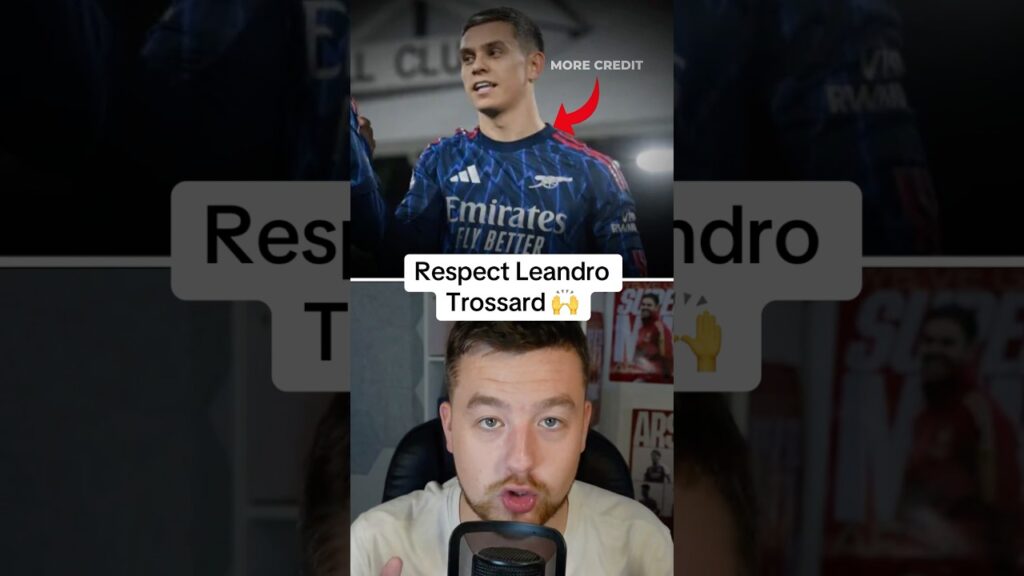 Respect Leandro Trossard 🙌