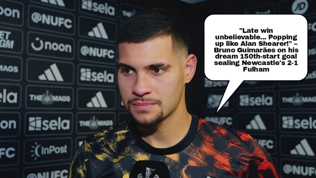 It Was a Dream... 150 Starts for This Club" – Bruno Guimarães Reacts to Goal & Milestone vs Fulham!