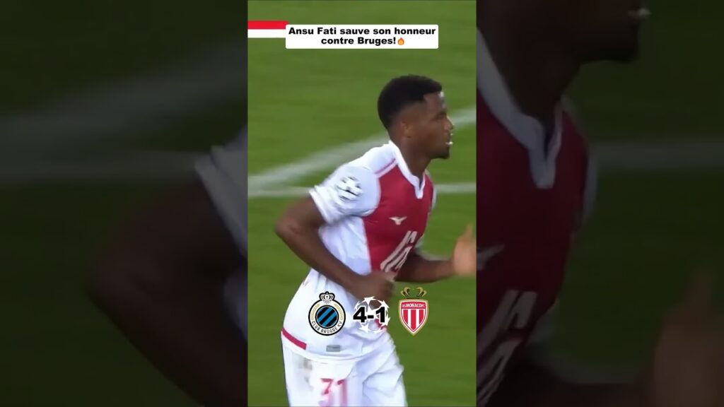 Bruges écrase Monaco 4-1⚽
