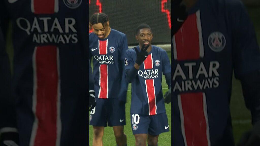 Hat trick Dembélé 🎩😮‍💨 #Ligue1