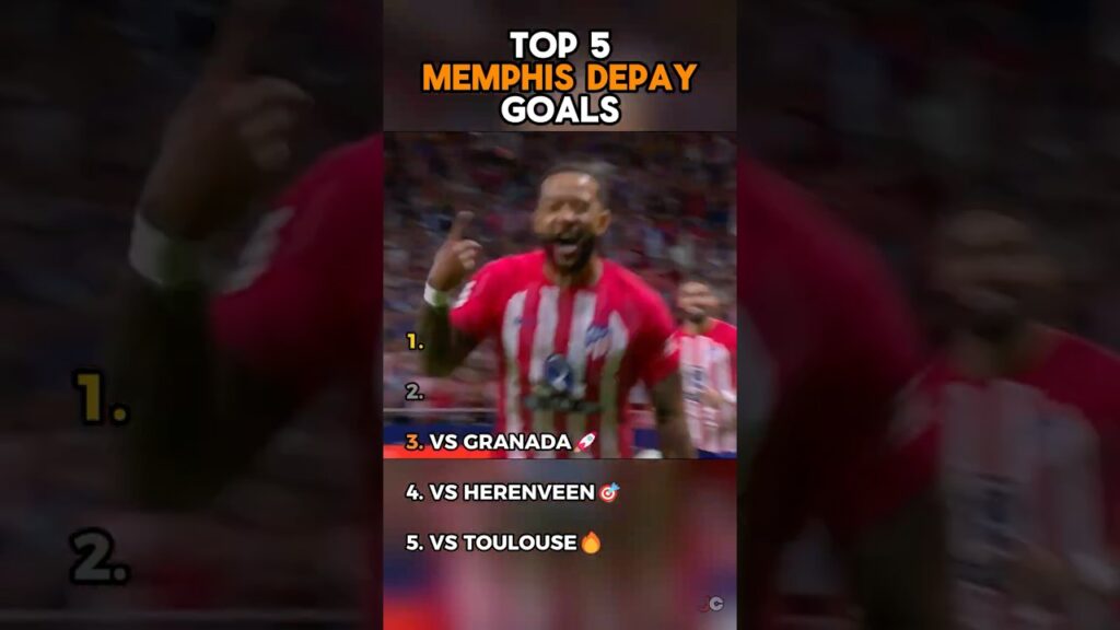 Top 5 Memphis Depay Goals💣