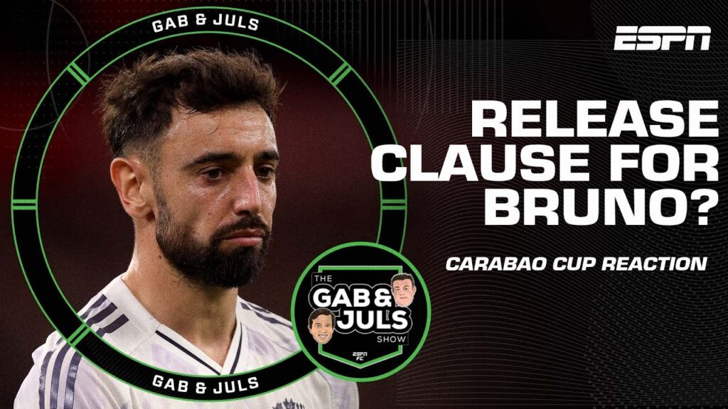‘RELEASE CLAUSE?!’ 😲 Will this be Bruno Fernandes’ last season at Manchester United? 🤔 | ESPN FC