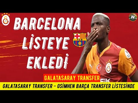Galatasaray Transfer ⚽️ Osimhen Barcelona transfer listesinde #osimhen #kenanyıldız #lewandowski