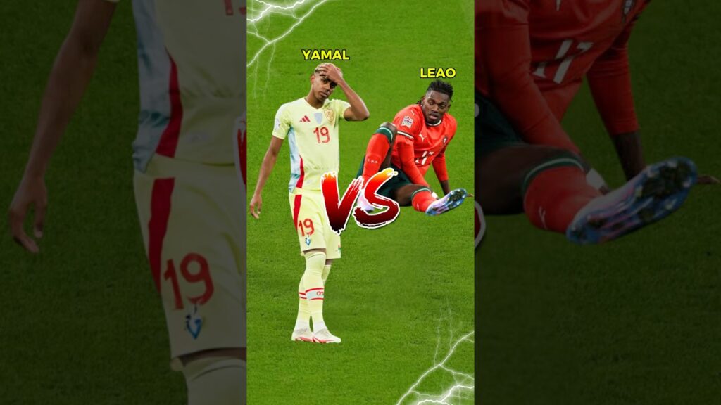 Rafael Leao vs Lamine Yamal and Spain