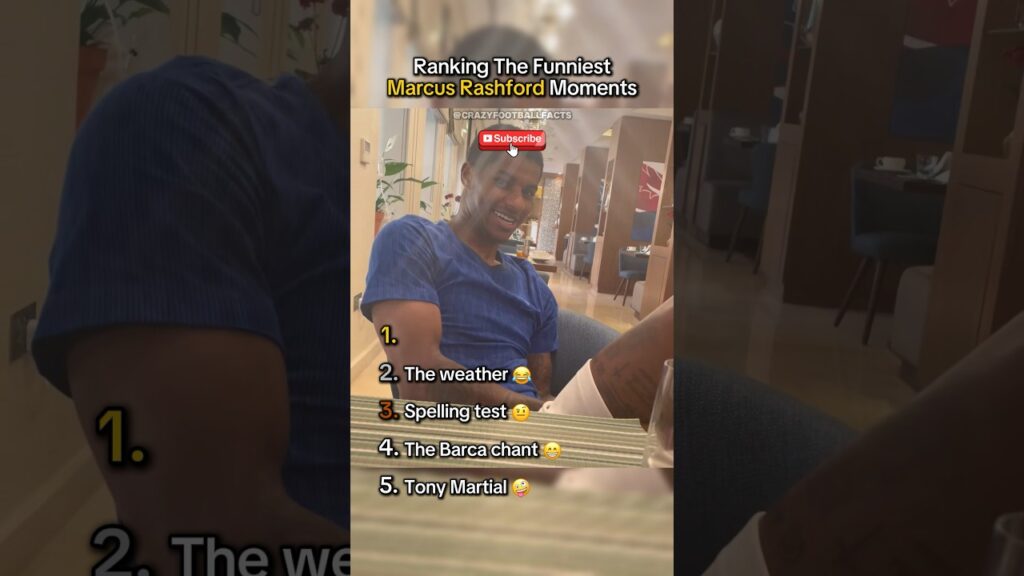 Ranking The Funniest Marcus Rashford Moments 🤣😜