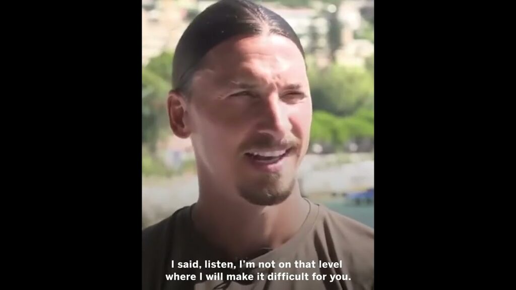 When Zlatan gave Lukaku permission to wear the No. 9 shirt at Man United 😂