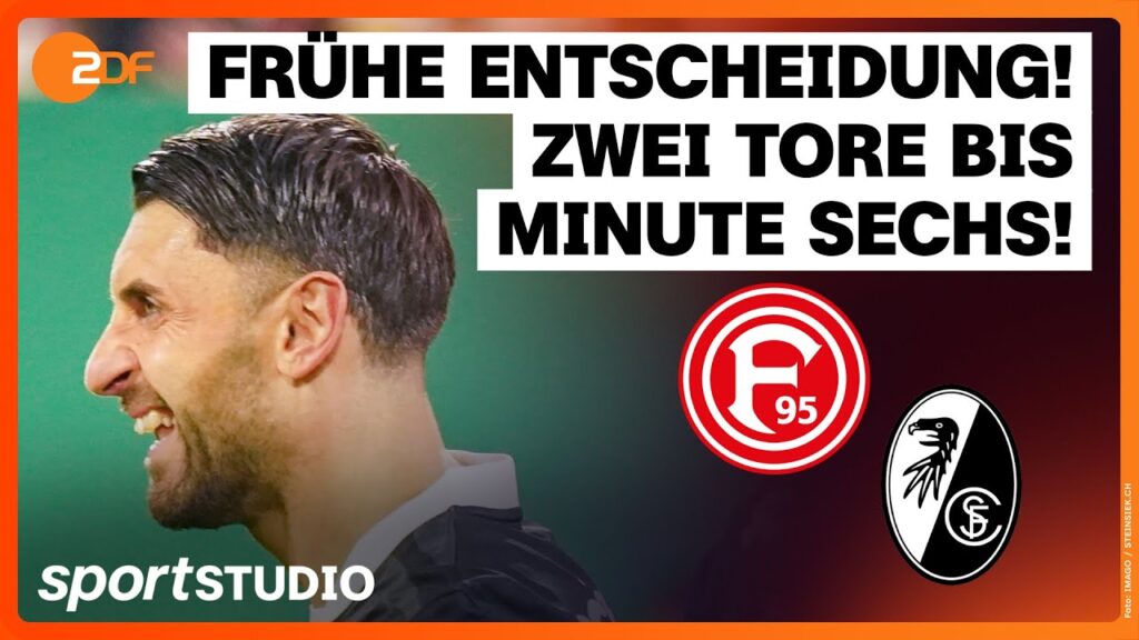 Fortuna Düsseldorf – SC Freiburg | DFB-Pokal, 2. Runde 2025/26 | sportstudio Fortuna Düsseldorf – SC Freiburg | DFB-Pokal, 2. Runde 2025/26 | sportstudio