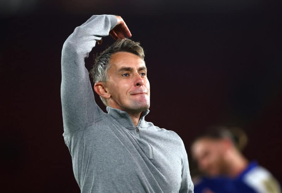 ITFC - Ipswich Town manager Kieran McKenna celebrates after the match