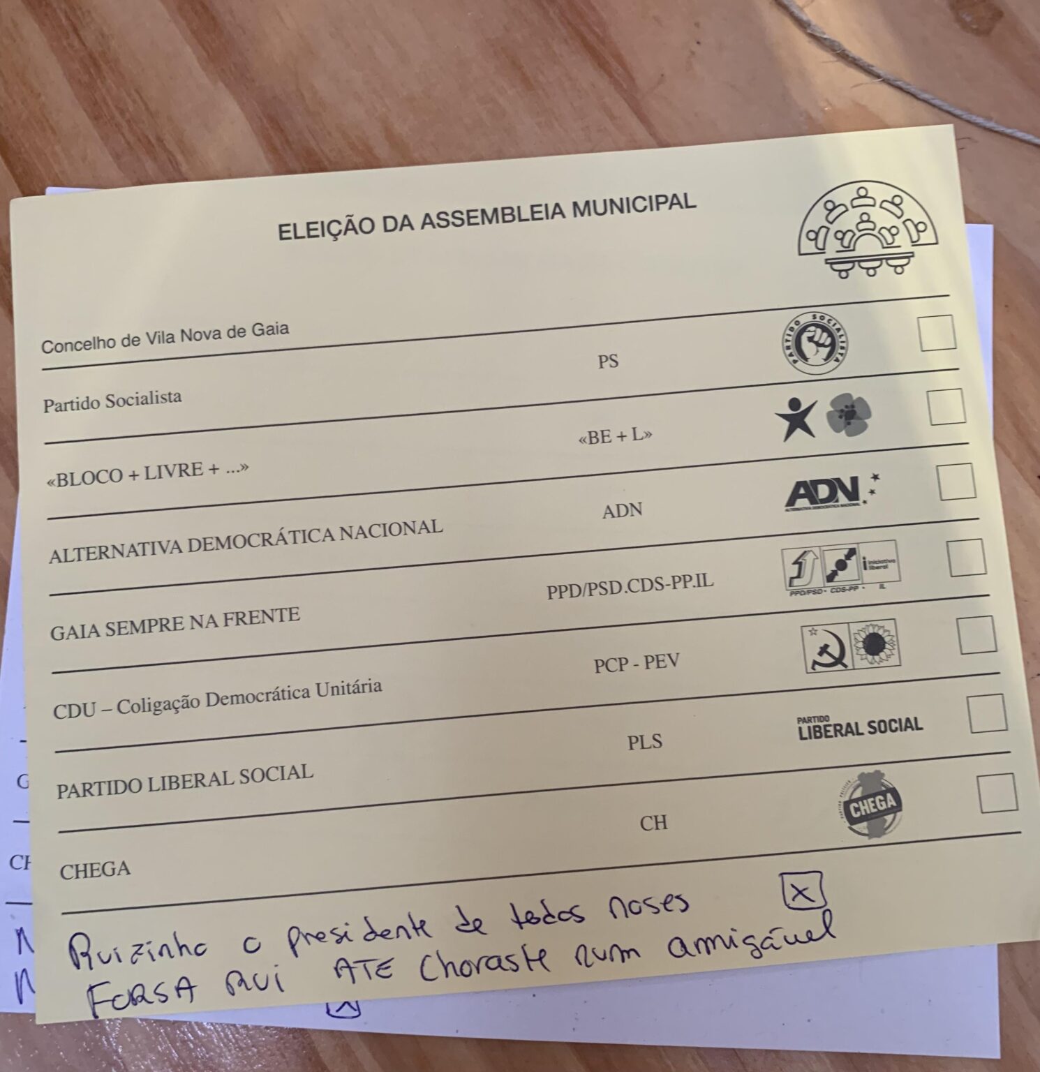 Eu já votei Ruizinho