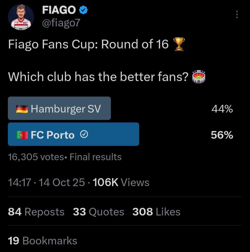 Well done Portistas!