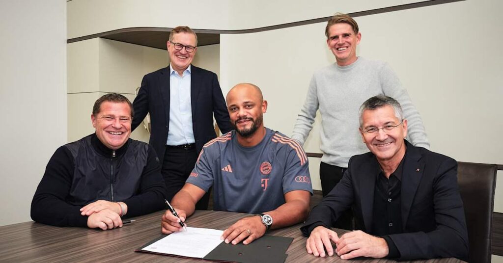 Vincent Kompany extends his contract with FC Bayern until 2029!