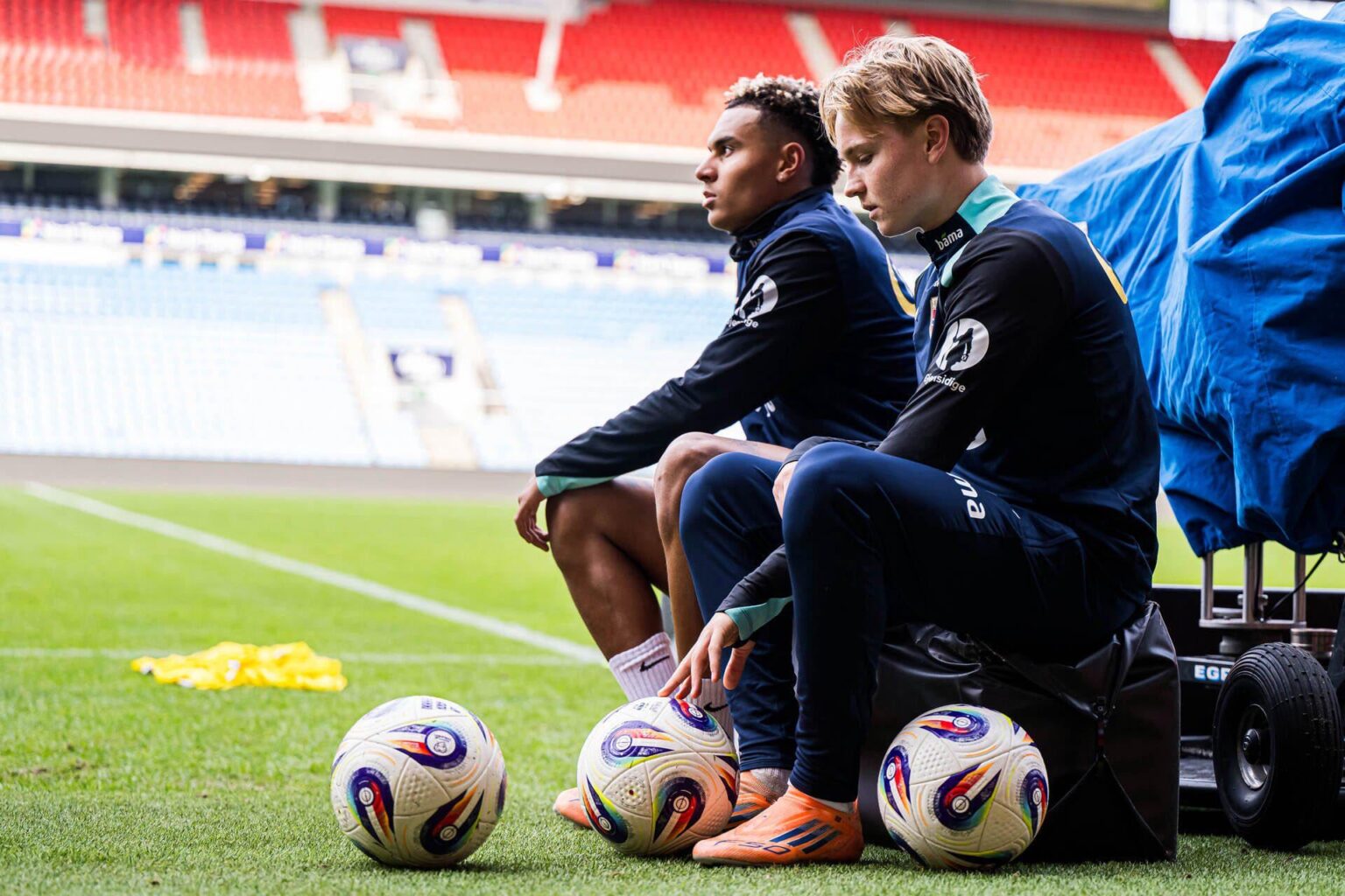 Andreas Schjelderup jogou a médio pela Noruega e deixou mensagem a José Mourinho: «Acho que viu o jogo»