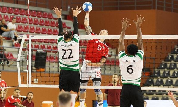Benfica perde a Supertaça no Voleibol Masculino