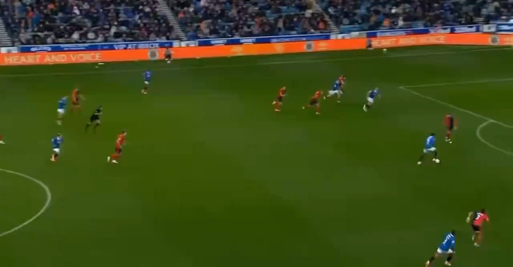 Chermiti's first goal for Rangers