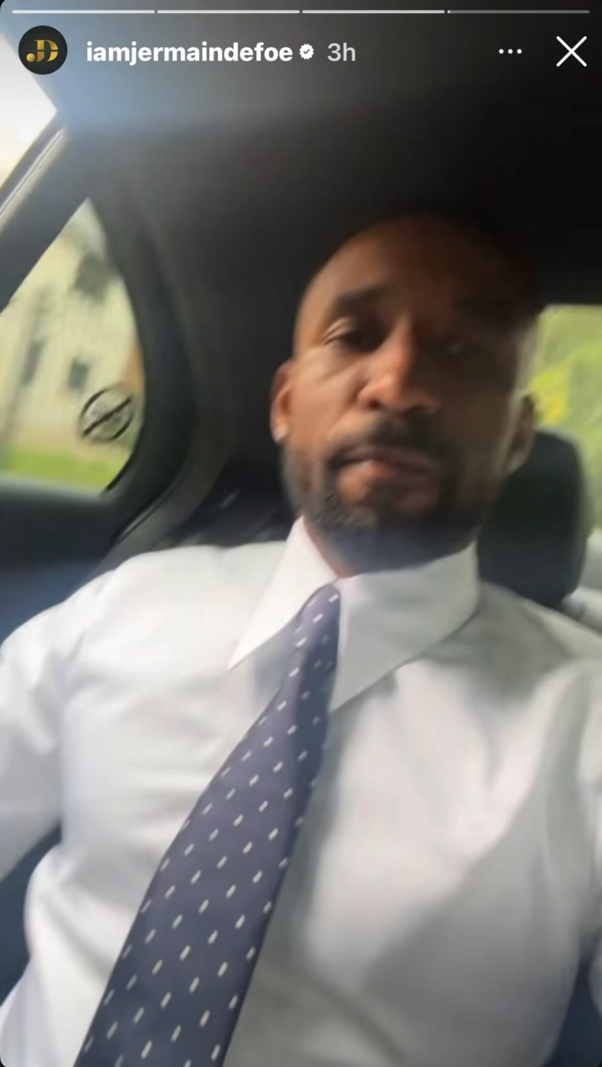 Sir, a second video has hit Jermain Defoe’s Instagram story