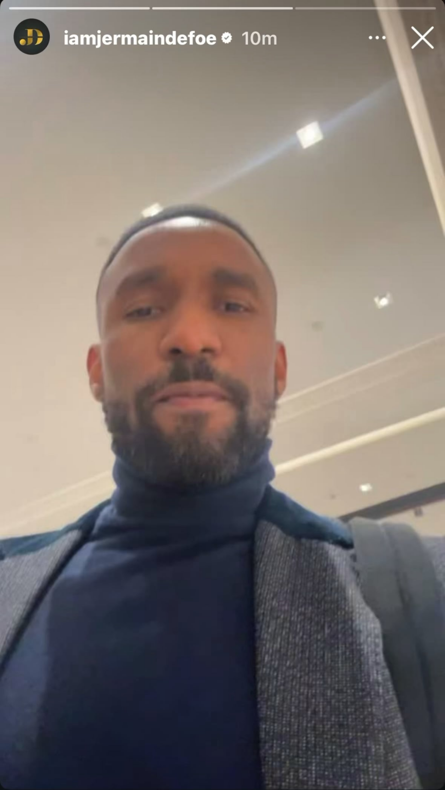 Defoe kicking about an airport on his Insta story. Could be nothing.