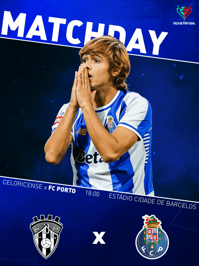 Após pausa para seleções... HOJE É DIA DE PORTO! 💙🤍🐉